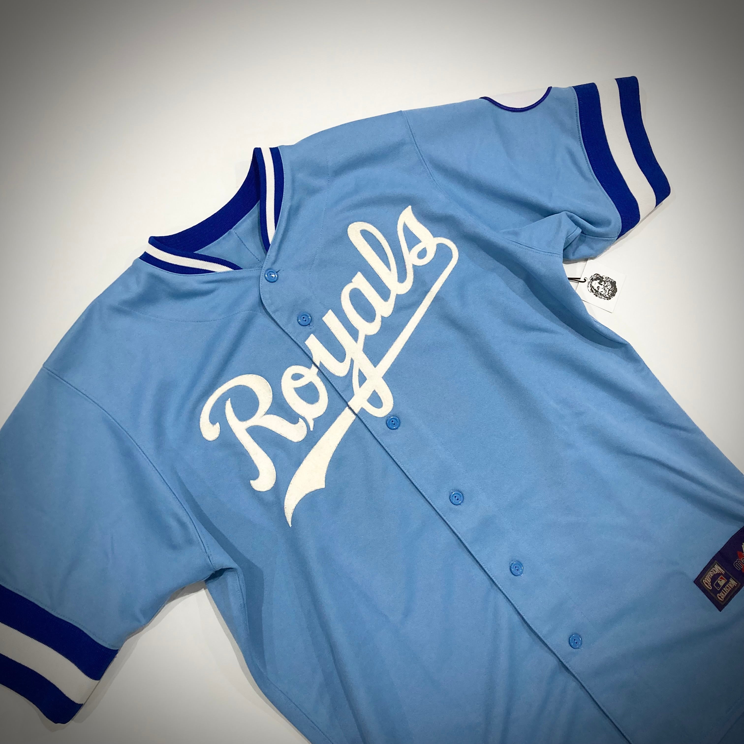 Vintage Kansas City Royals Majestic Cooperstown Collection  Baseball Jersey
