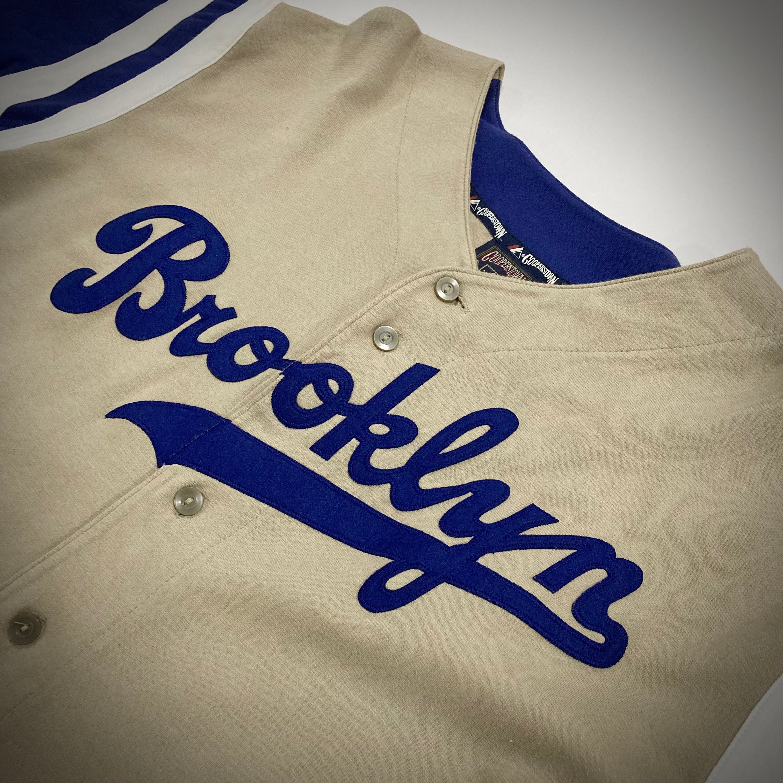 Vintage Brooklyn Dodgers Majestic Cooperstown Collection Jersey