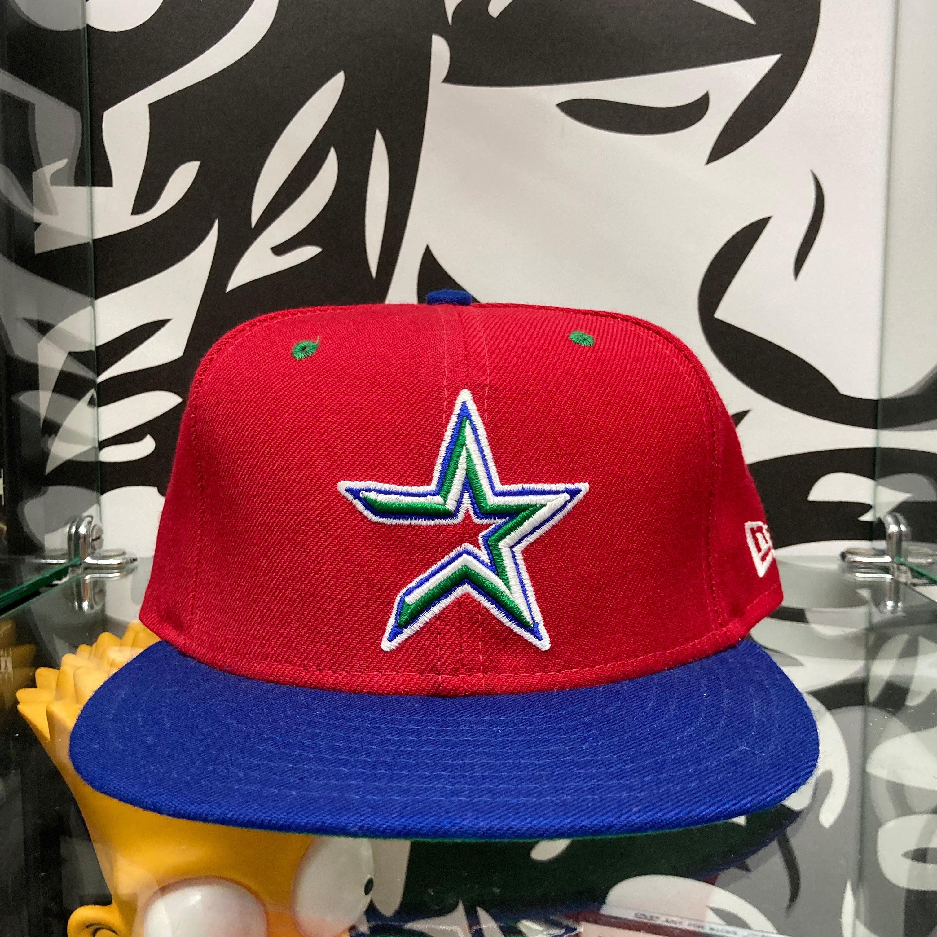 Vintage Houston Astros New Era Fitted Cap 7 1/4