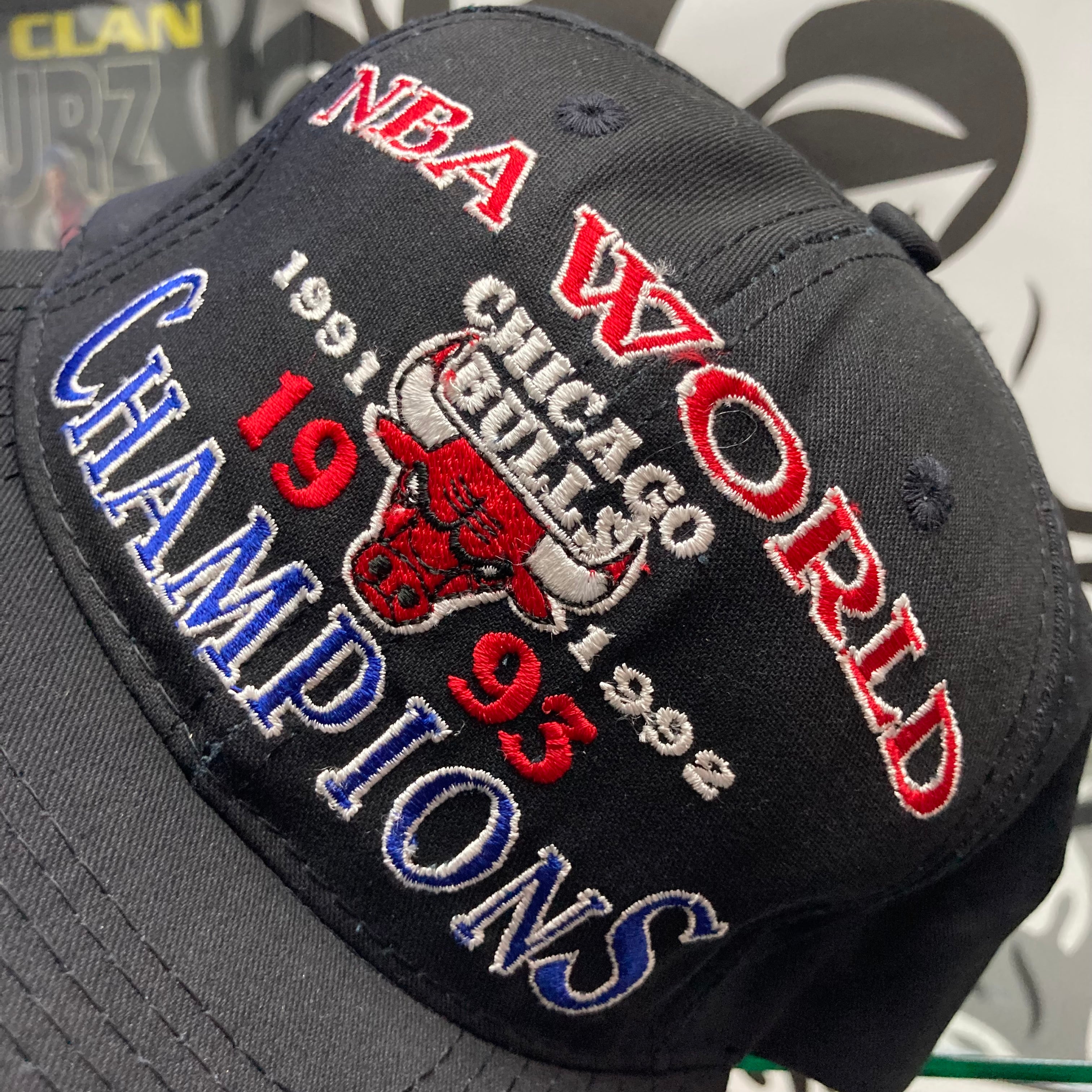 1993 NBA World Champions Chicago Bulls Starter Cap