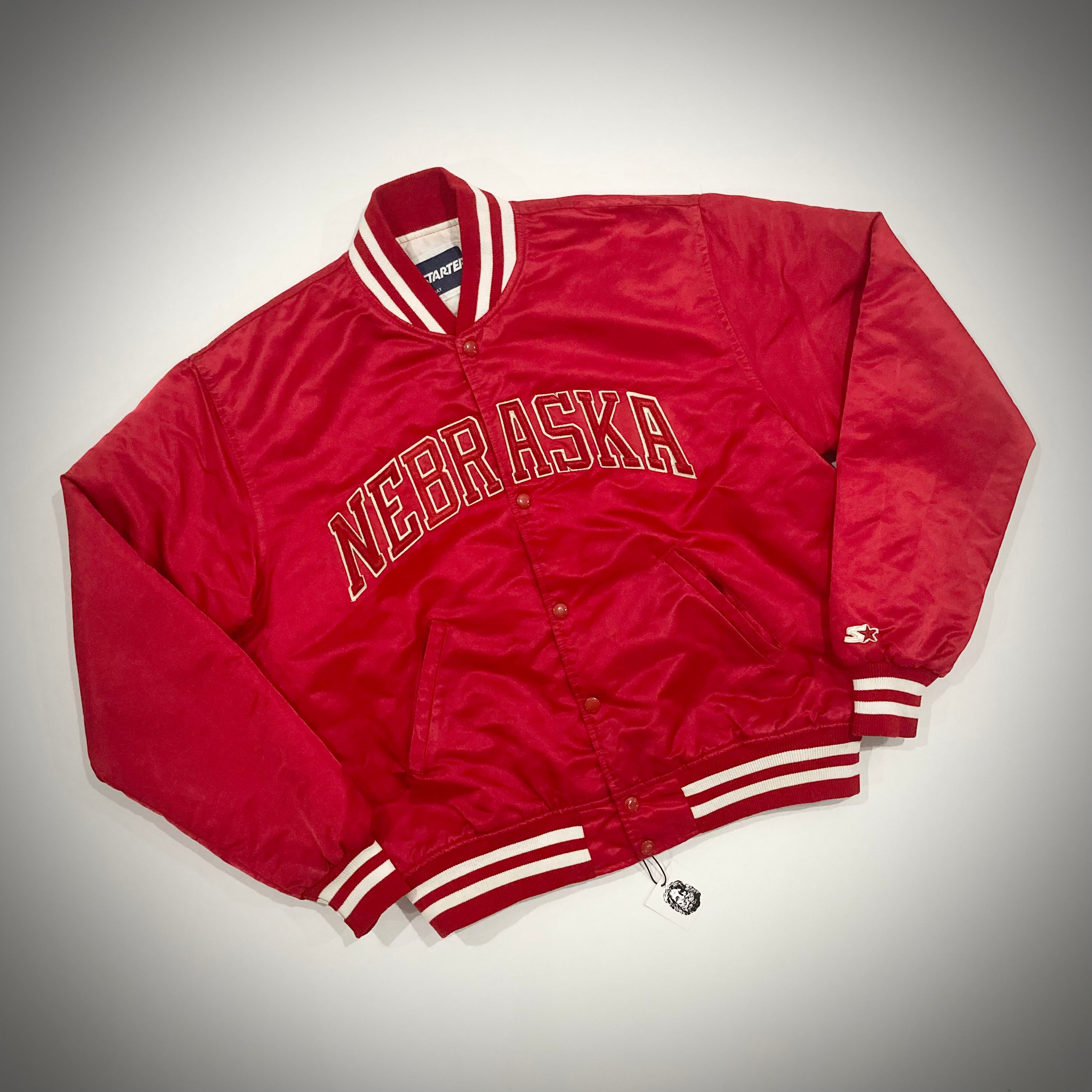 Vintage University of Nebraska Starter Jacket