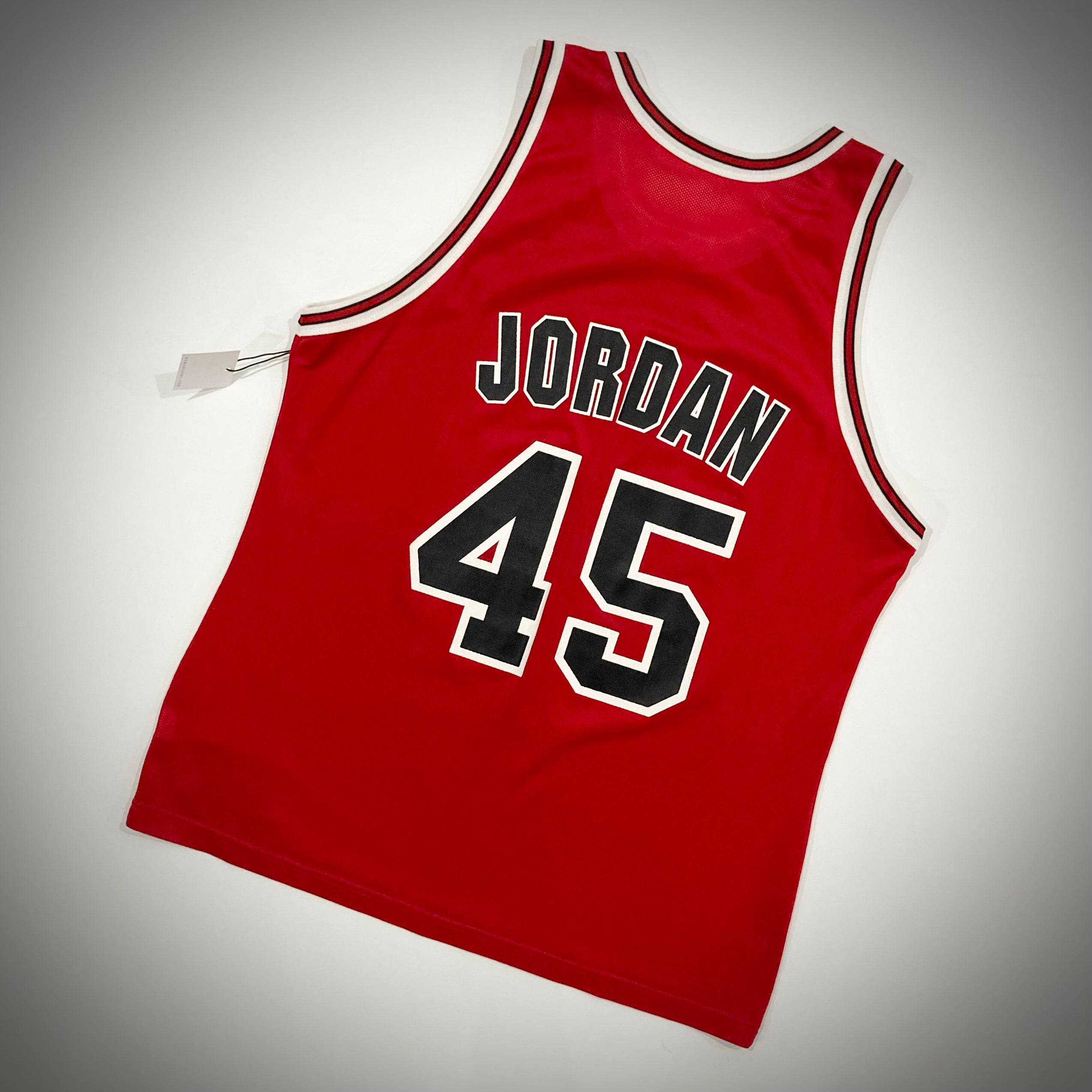 VINTAGE Chicago Bulls Michael Jordan 45 Champion Jersey Mens 48