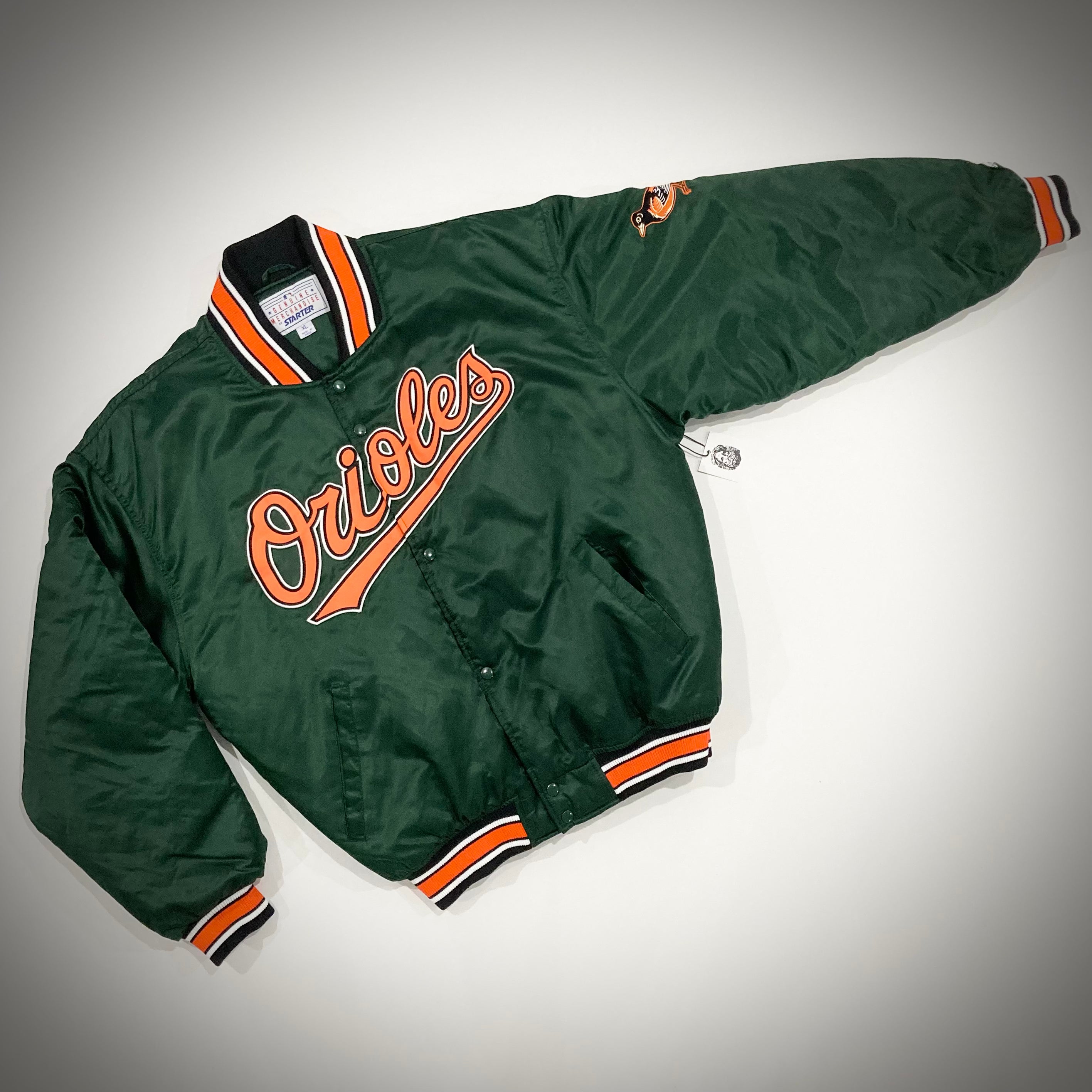 Large. Vintage Starter 80’s Baltimore Orioles jacket Made In USA