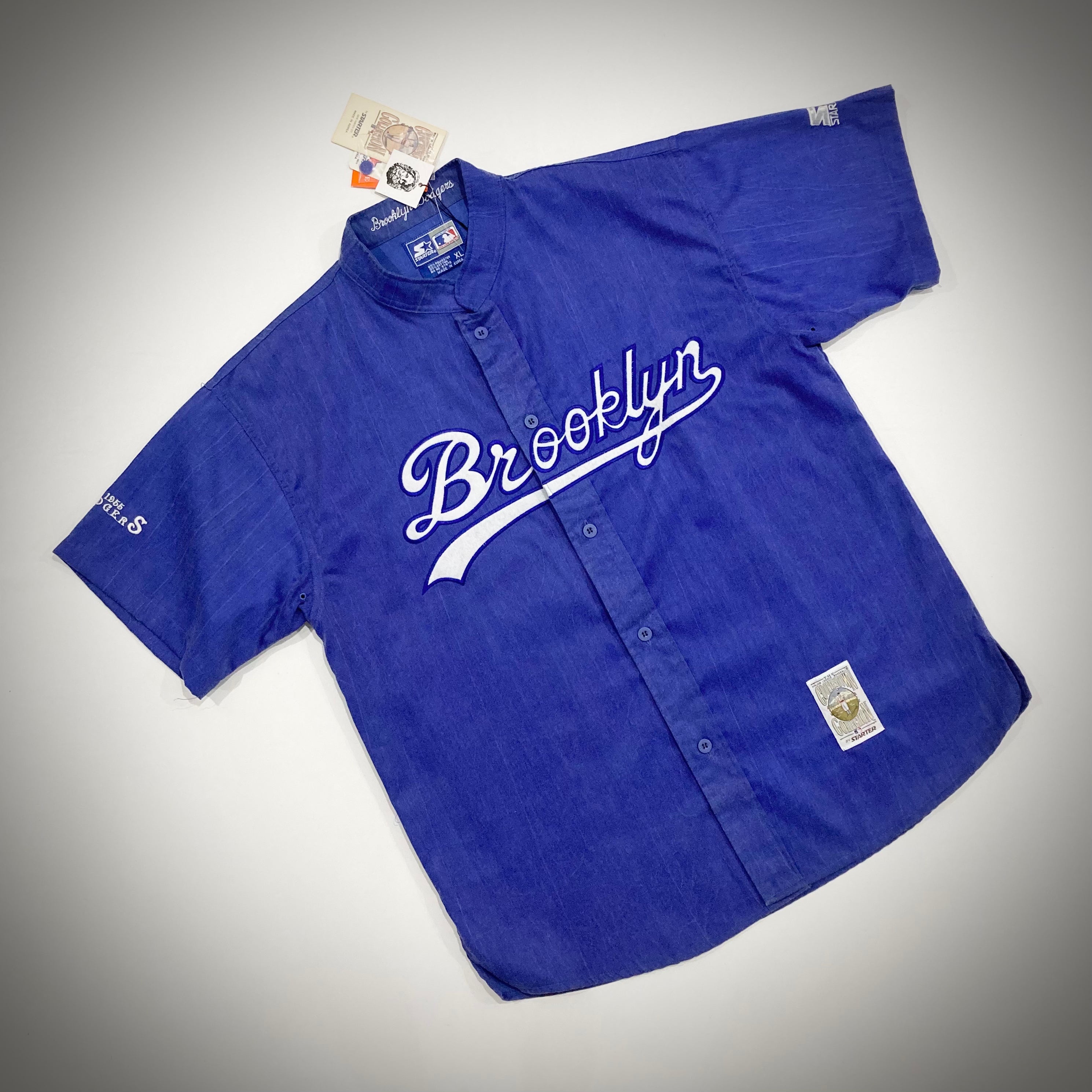 Vintage Brooklyn Dodgers Starter Shirt ROMAN