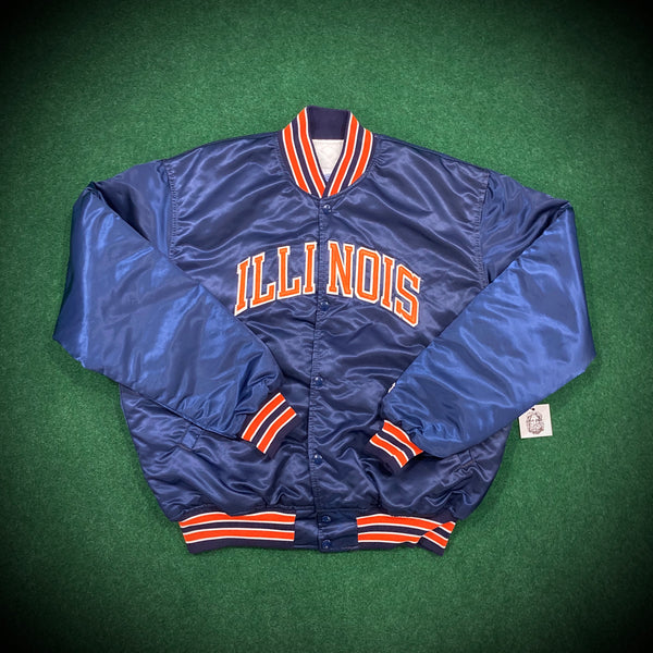 Vintage University of Illinois Starter Jacket – ROMAN
