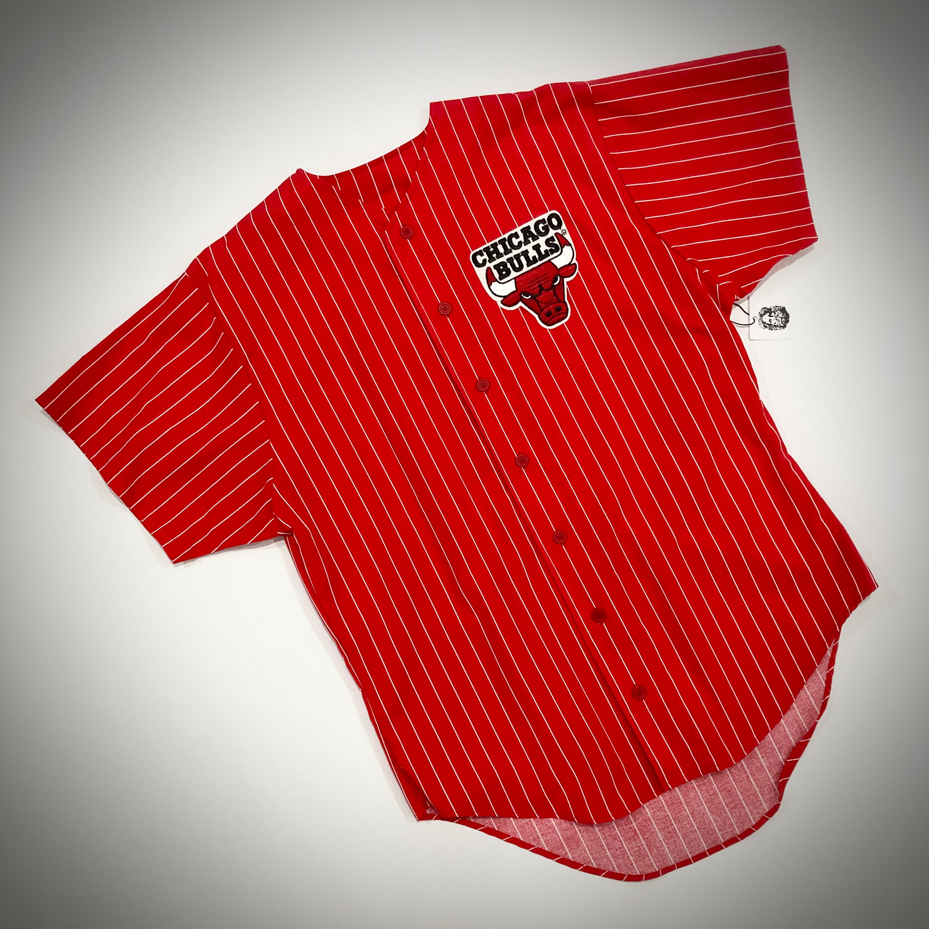 red chicago baseball jersey