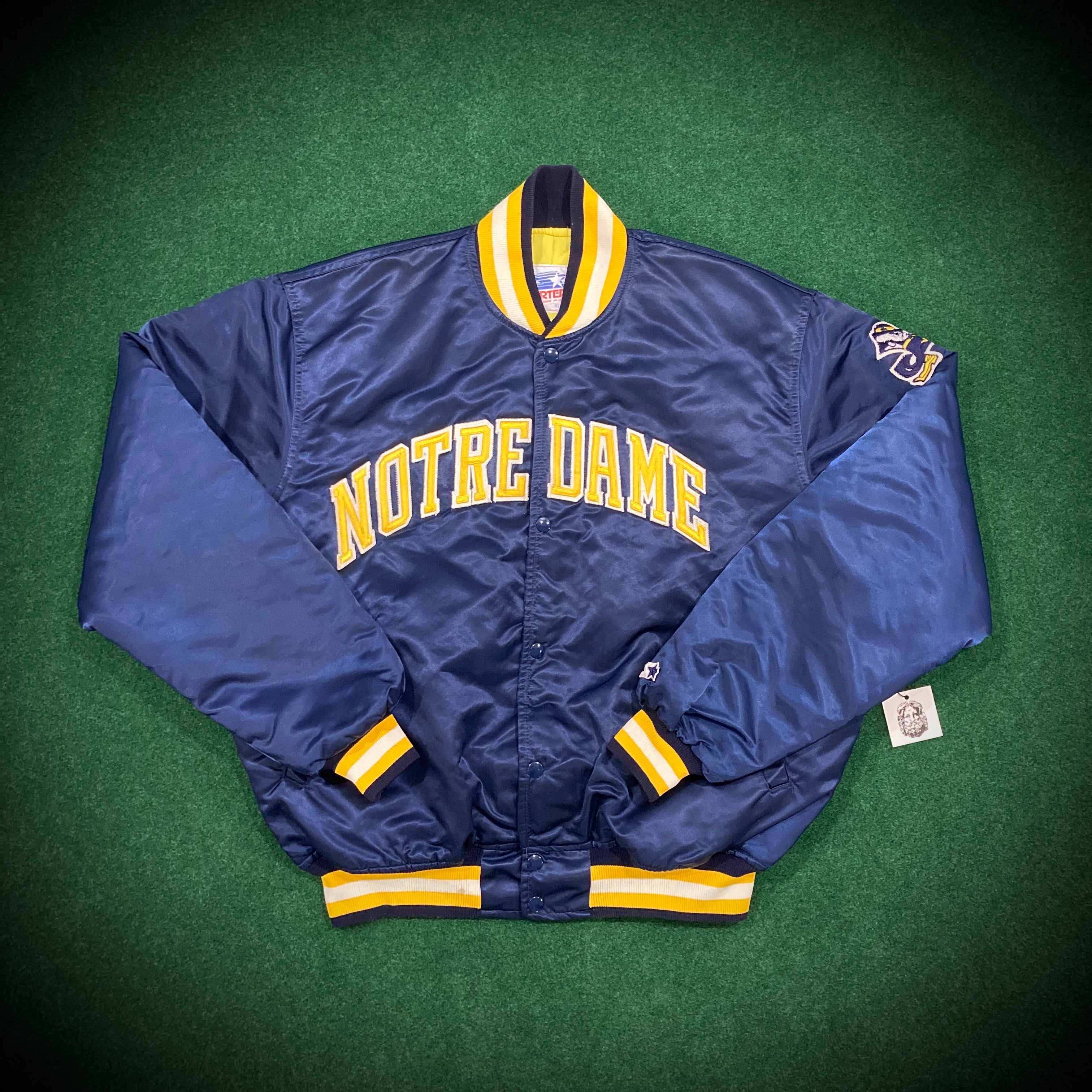 Vintage Notre Dame Starter Jacket